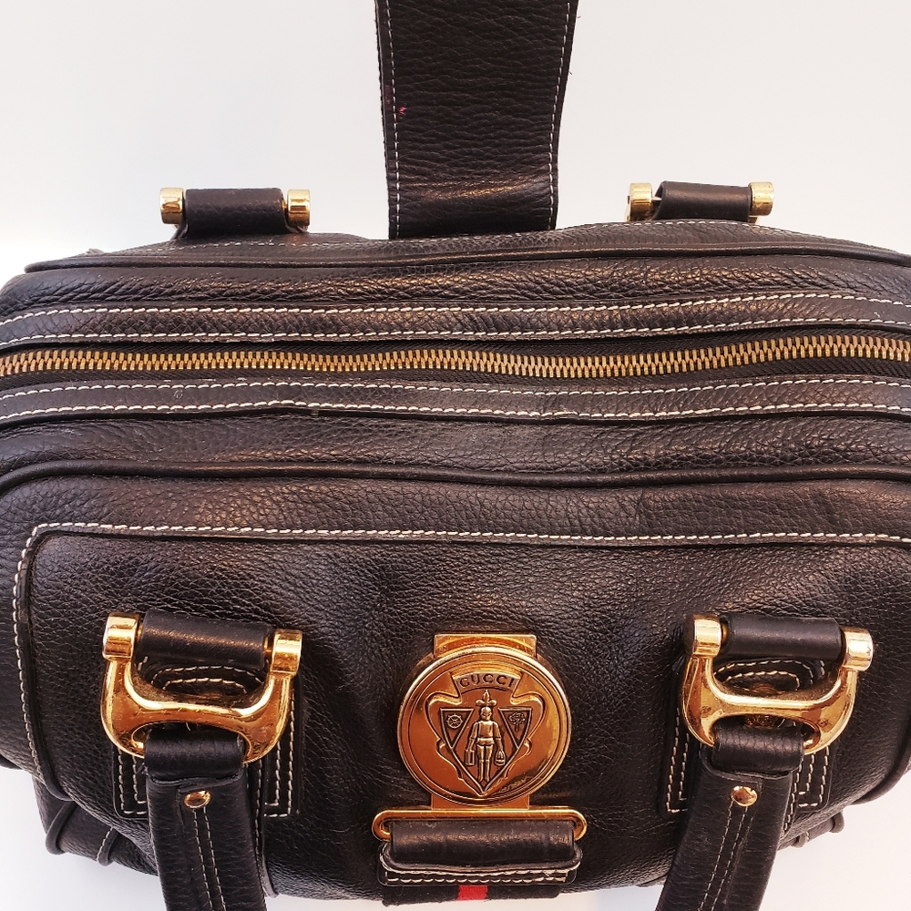 Gucci Aviation Leather Handbag - Picture 9 of 16